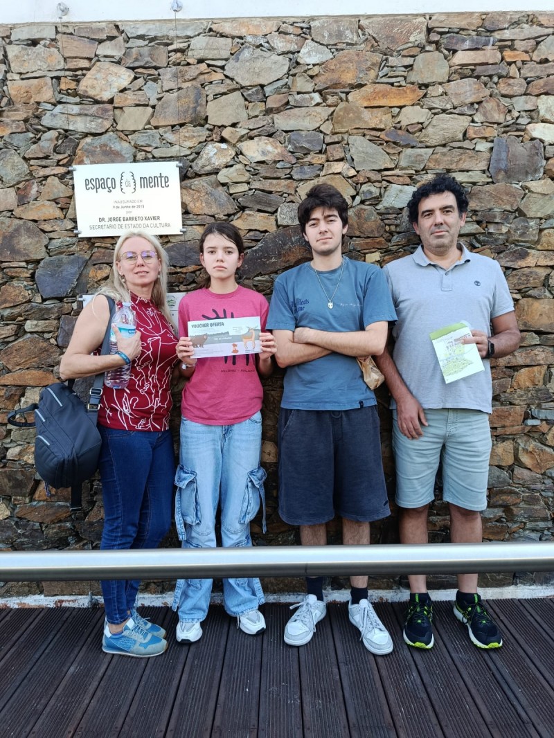 Parque Biológico da Serra da Lousã celebra o visitante 490 mil com família vinda dos Açores!