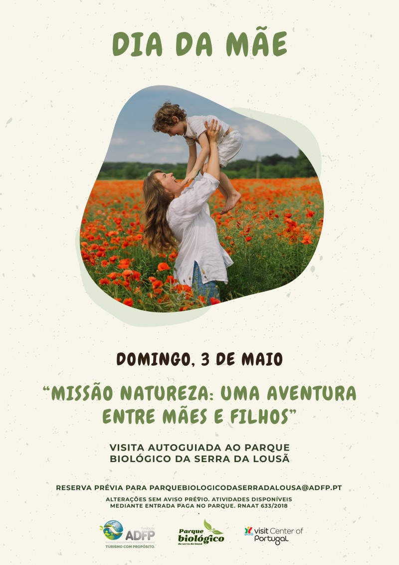 Dia da Mãe com experiências únicas em família no Hotel Parque Serra da Lousã, Conímbriga Hotel do Paço e Parque Biológico da Serra da Lousã