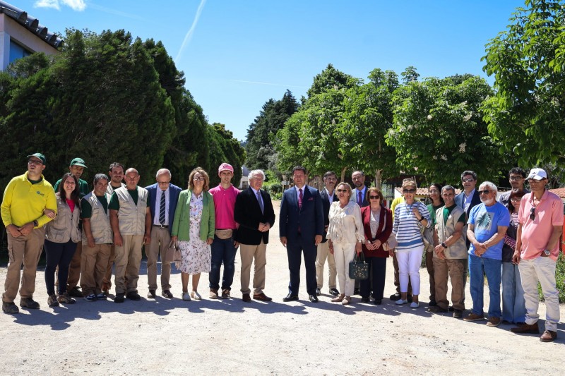 João Moura, Secretário de Estado da Agricultura visitou valências sociais, Hospital Compaixão, Adega e Parque Biológico da Serra da Lousã da Fundação ADFP